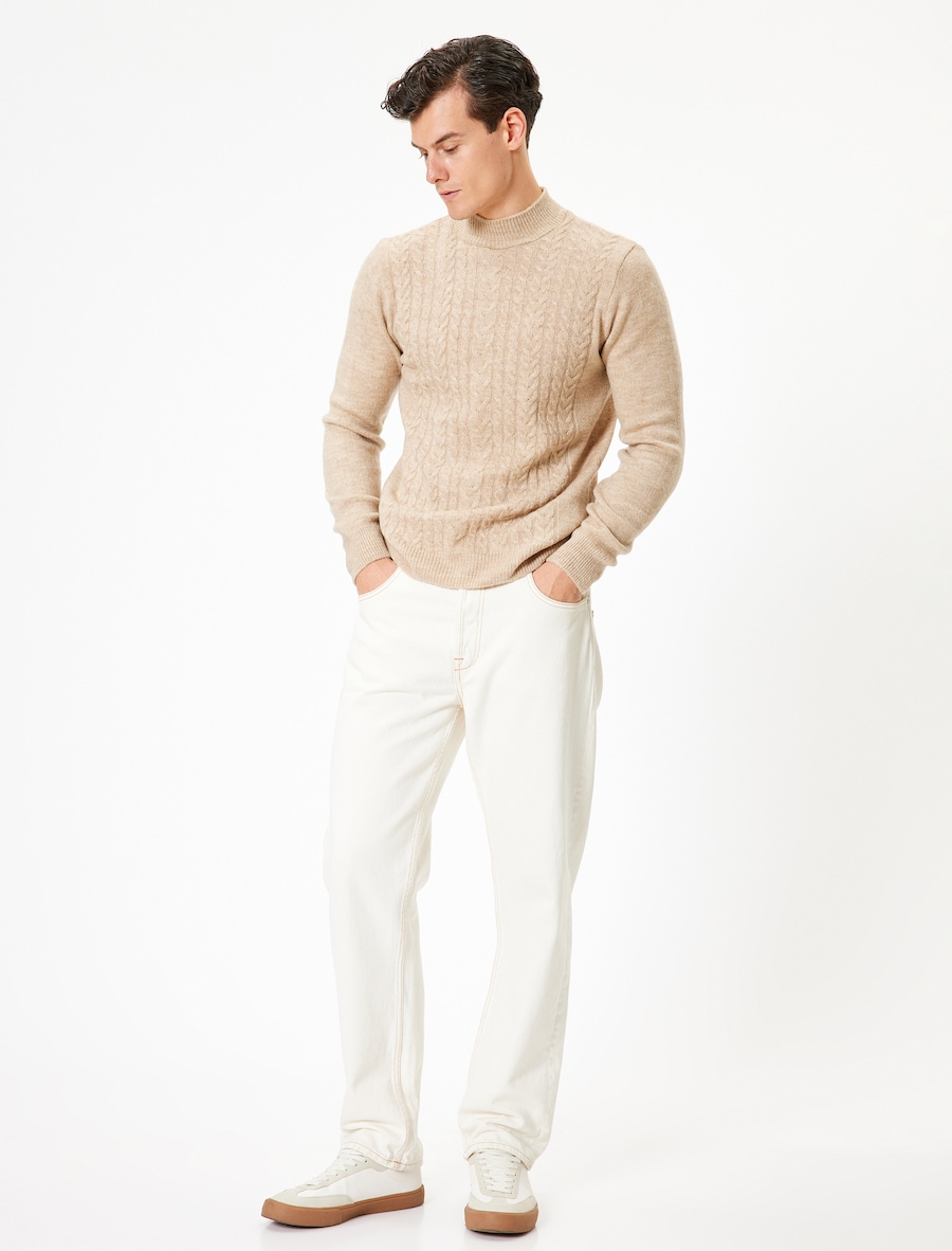 Свитер Koton, Mottled Beige
Свитер Koton, Mottled Beige