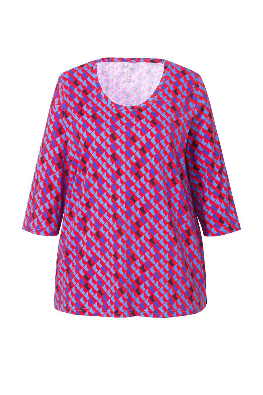 Рубашка Ulla Popken, синий/темно-синий/голубой/огненно-красный
Рубашка Ulla Popken, синий/темно-синий/голубой/огненно-красный