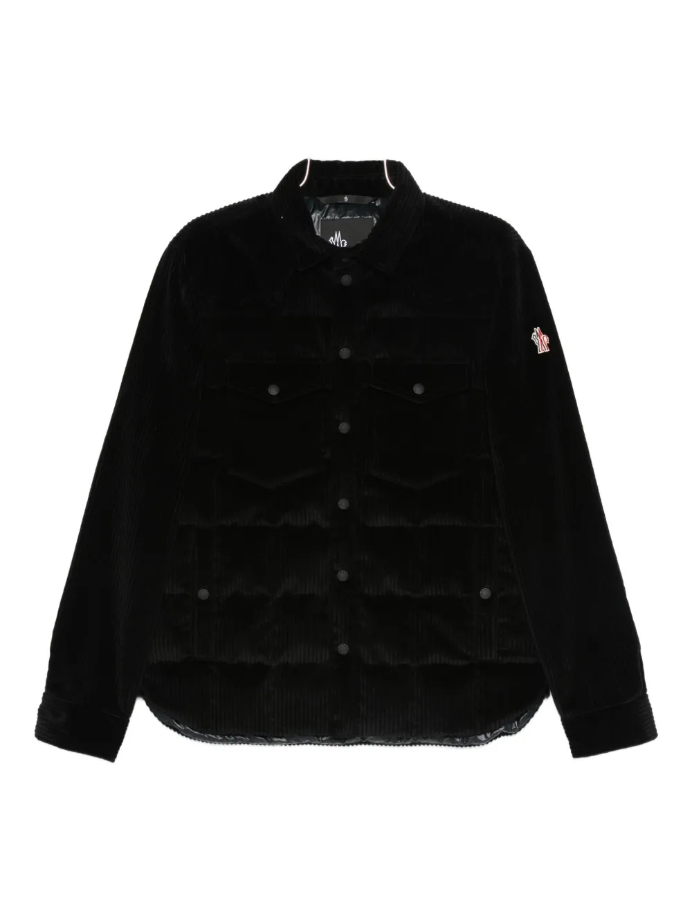 Вельветовая куртка-рубашка Moncler Grenoble, черный
Вельветовая куртка-рубашка Moncler Grenoble, черный