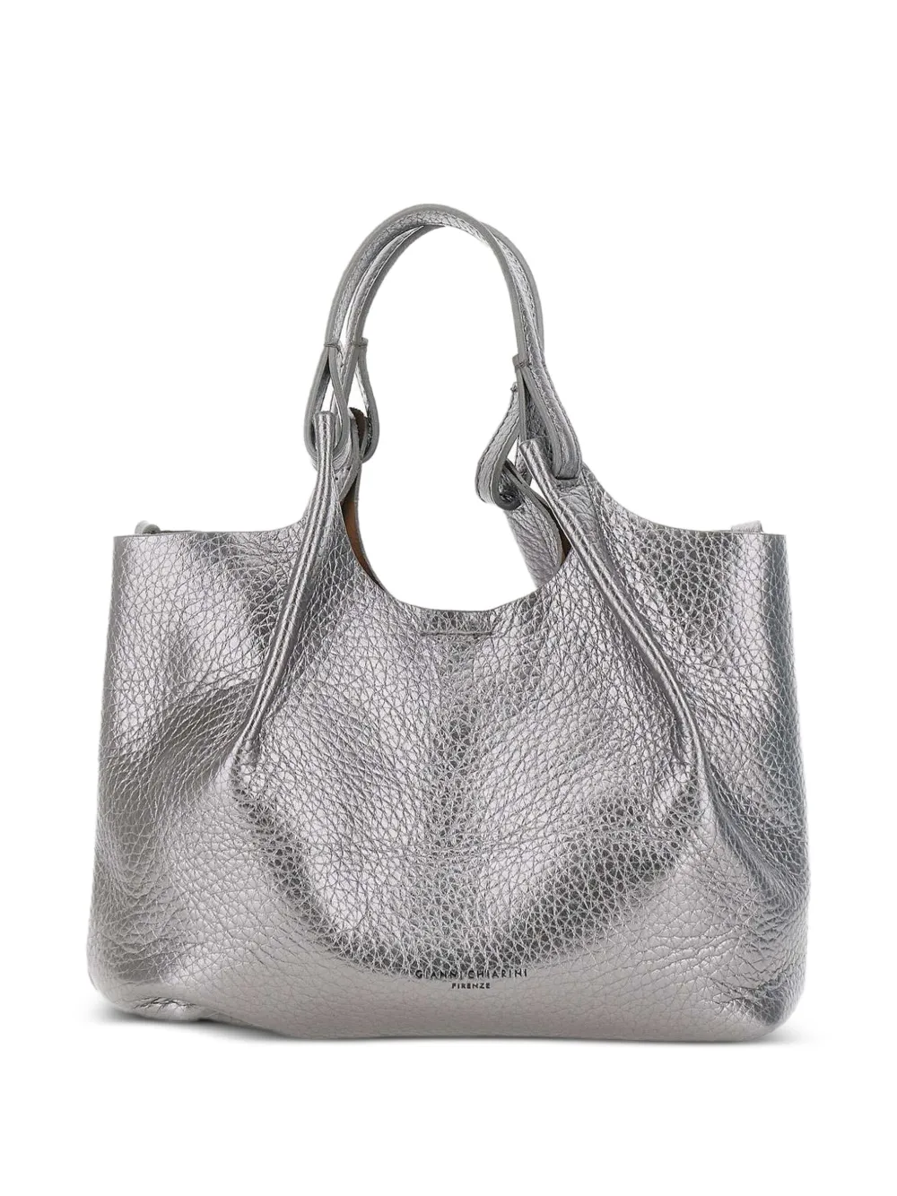 Сумка-тоут с эффектом металлик GIANNI CHIARINI, серебряный
Сумка-тоут с эффектом металлик GIANNI CHIARINI, серебряный