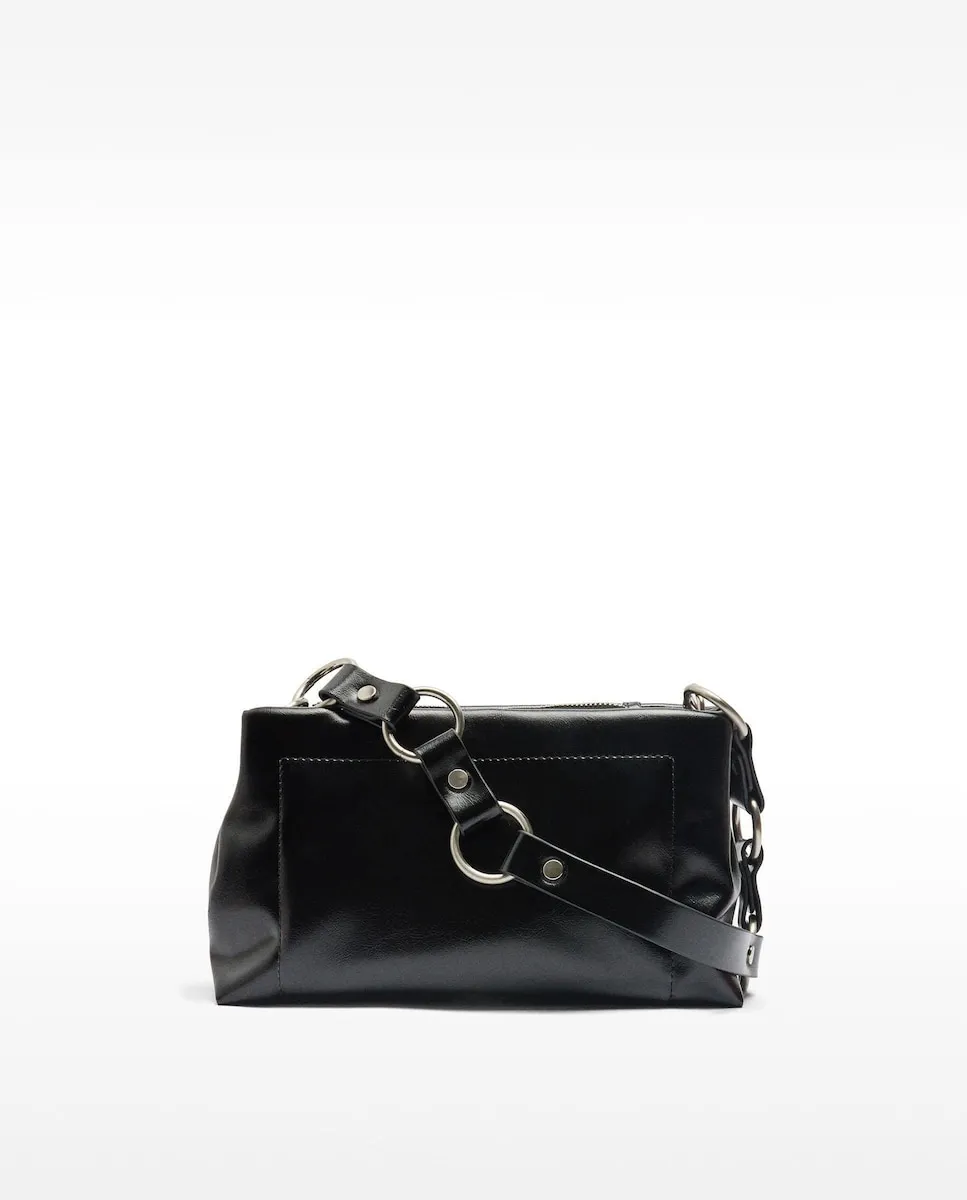 Женская прямоугольная сумка-бандо с молнией Parfois, черный
Женская прямоугольная сумка-бандо с молнией Parfois, черный