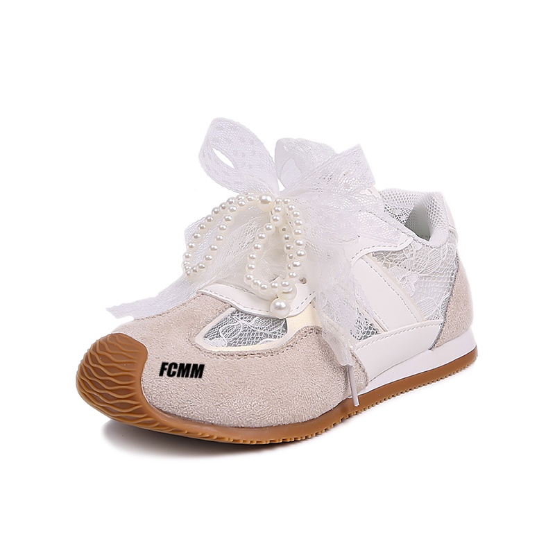 Нескользящая и дышащая детская обувь для повседневной носки FCMM, бежевый 
Нескользящая и дышащая детская обувь для повседневной носки FCMM, бежевый