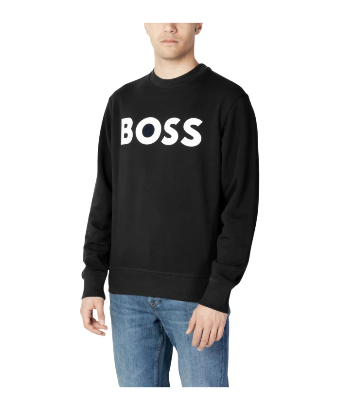 Стильная черная толстовка с узором Hugo, черный
Стильная черная толстовка с узором Hugo, черный