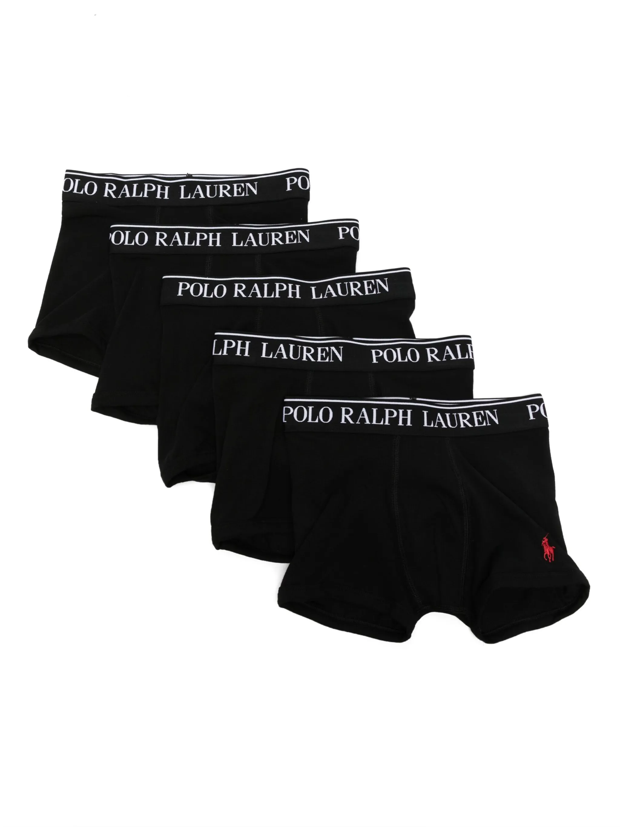 Комплект из пяти боксеров с логотипом Polo Ralph Lauren Kids, черный
Комплект из пяти боксеров с логотипом Polo Ralph Lauren Kids, черный