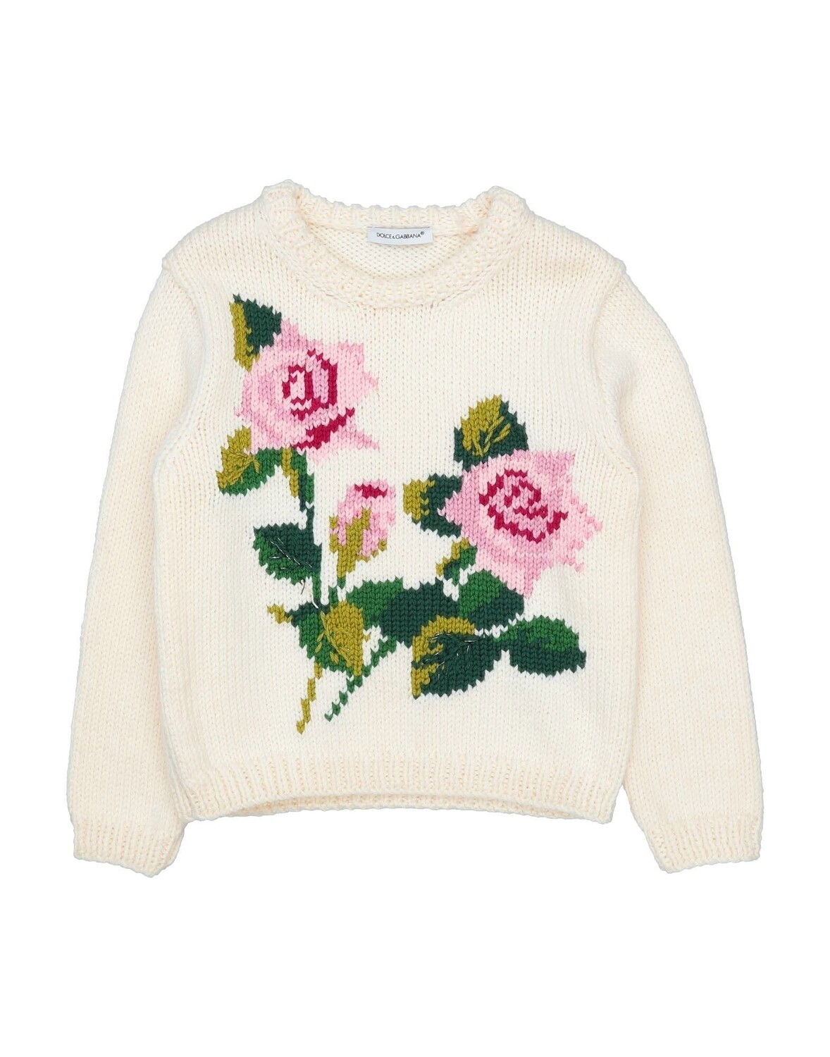 Свитер Dolce&Gabbana, слоновая кость 
Свитер Dolce&Gabbana, слоновая кость