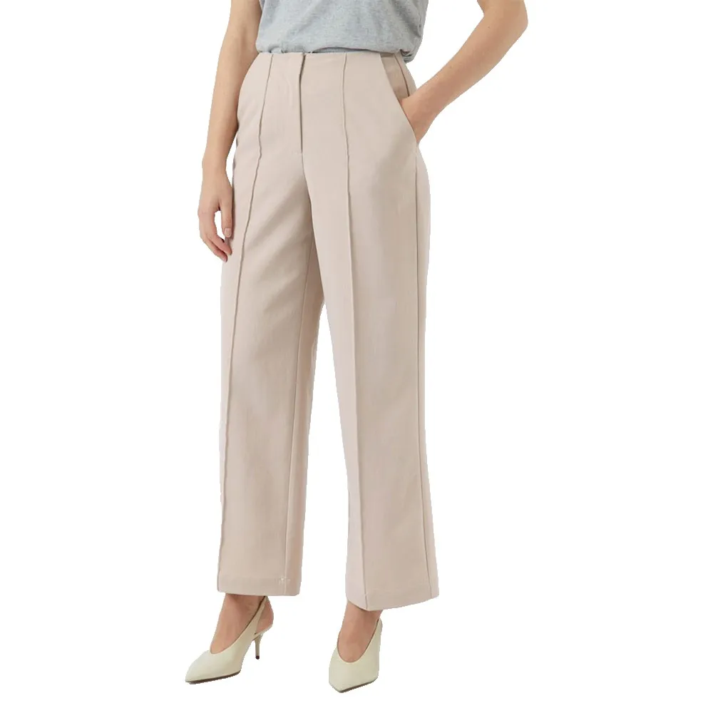 Брюки с высокой талией Yas Reemaj, бежевый
Брюки с высокой талией Yas Reemaj, бежевый