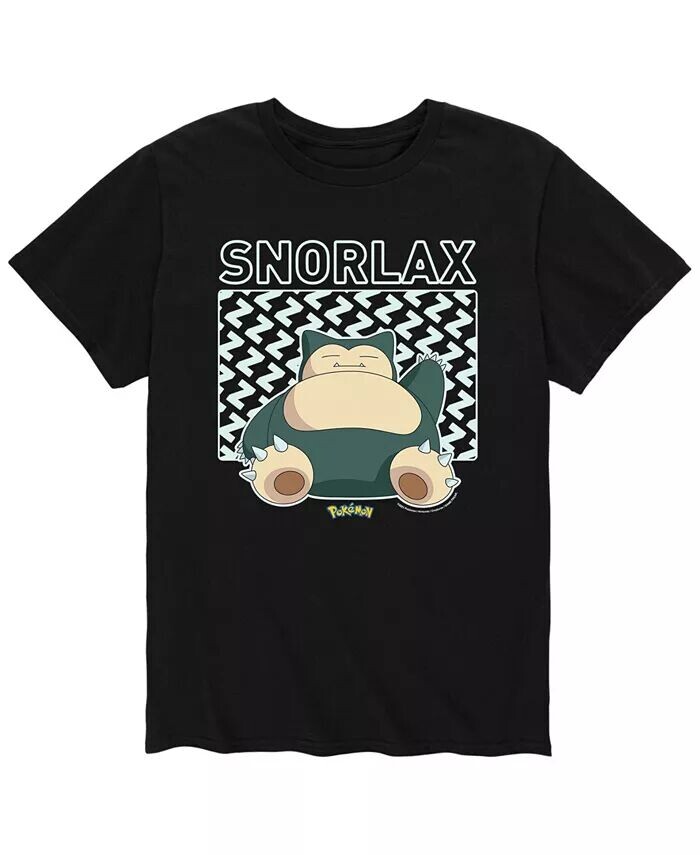 Мужская футболка Pokemon Snorlax AIRWAVES, черный
Мужская футболка Pokemon Snorlax AIRWAVES, черный