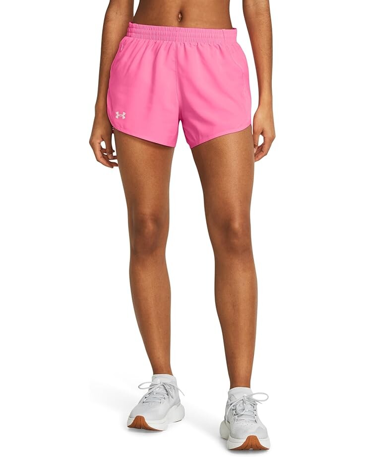 Шорты Under Armour Fly By, цвет Fluo Pink/Fluo Pink/Reflective
Шорты Under Armour Fly By, цвет Fluo Pink/Fluo Pink/Reflective