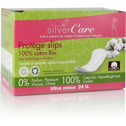 Анатомические ежедневные прокладки Silvercare из 100 % чистого органического хлопка, индивидуальная упаковка, коробка из 24 шт.
Анатомические ежедневные прокладки Silvercare из 100 % чистого органического хлопка, индивидуальная упаковка, коробка из 24 шт.