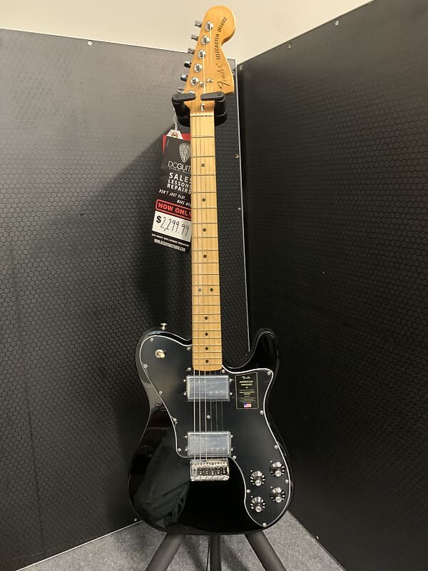 Электрогитара Fender American Vintage II '75 Telecaster Deluxe 2022 - Present - Black
Электрогитара Fender American Vintage II '75 Telecaster Deluxe 2022 - Present - Black