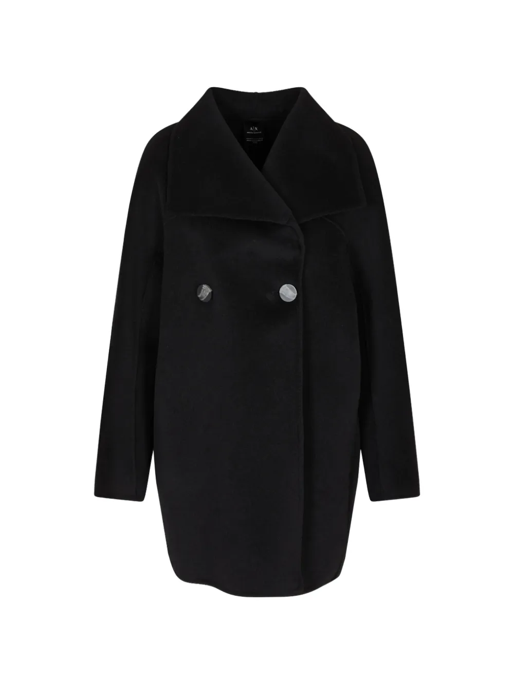 Пальто на пуговицах Armani Exchange, черный
Пальто на пуговицах Armani Exchange, черный