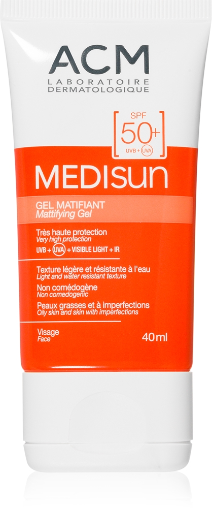 Защитный матирующий крем для лица Medisun SPF 50+ Acm, 40 мл
Защитный матирующий крем для лица Medisun SPF 50+ Acm, 40 мл
