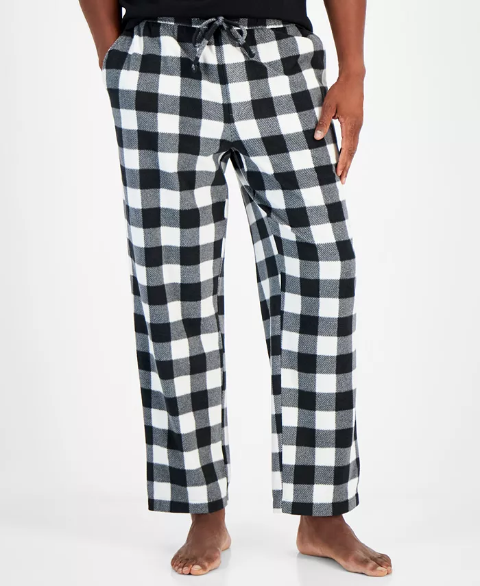 Мужские пижамные брюки из флиса Club Room, белый
Мужские пижамные брюки из флиса Club Room, белый