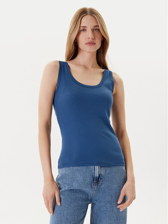 Топ slim fit 3GA2DH010 United Colors Of Benetton, синий
Топ slim fit 3GA2DH010 United Colors Of Benetton, синий