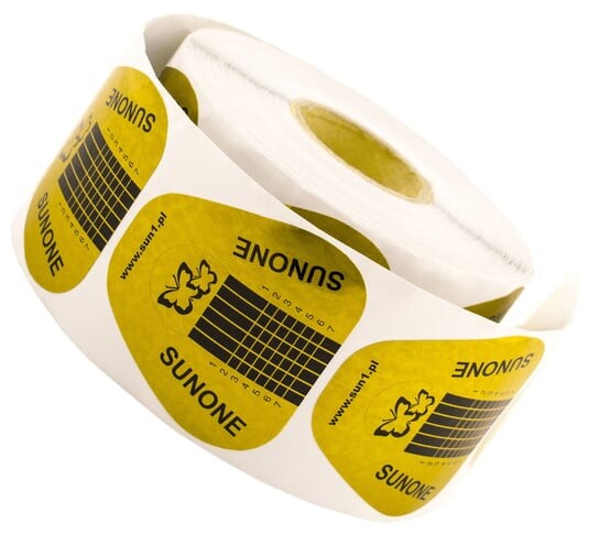 500 шт. широких трафаретов для укладки ногтей - золотой SunOne
500 шт. широких трафаретов для укладки ногтей - золотой SunOne