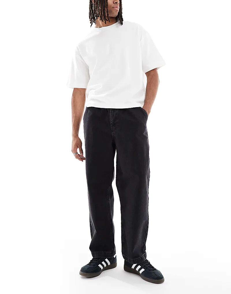 Свободные зауженные джинсы ASOS DESIGN черного цвета
Свободные зауженные джинсы ASOS DESIGN черного цвета