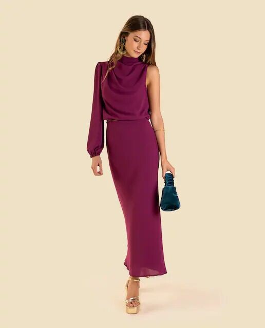 Юбка-карандаш миди The-Are, фиолетовый
Юбка-карандаш миди The-Are, фиолетовый