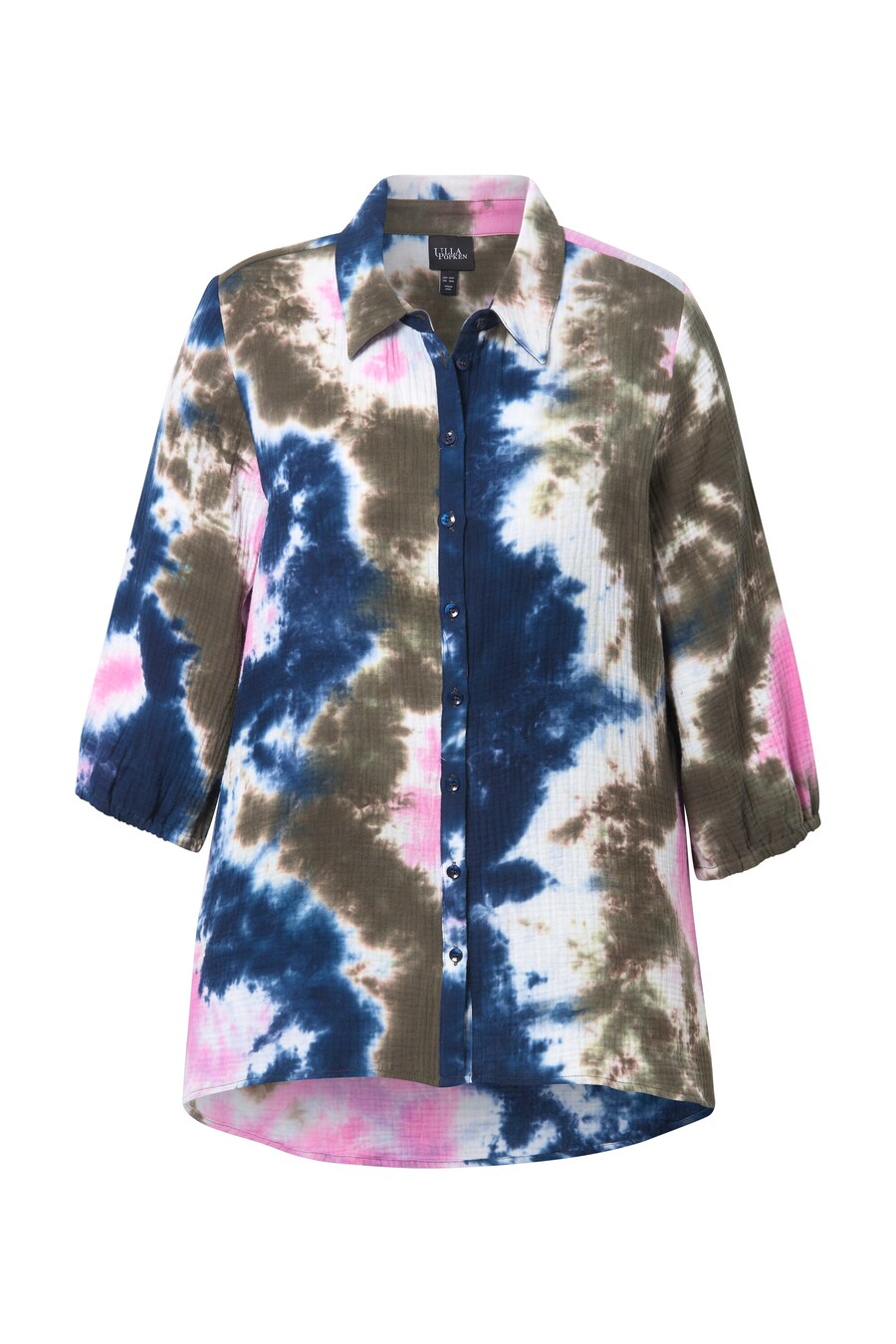 Блуза Ulla Popken, разноцветный
Блуза Ulla Popken, разноцветный