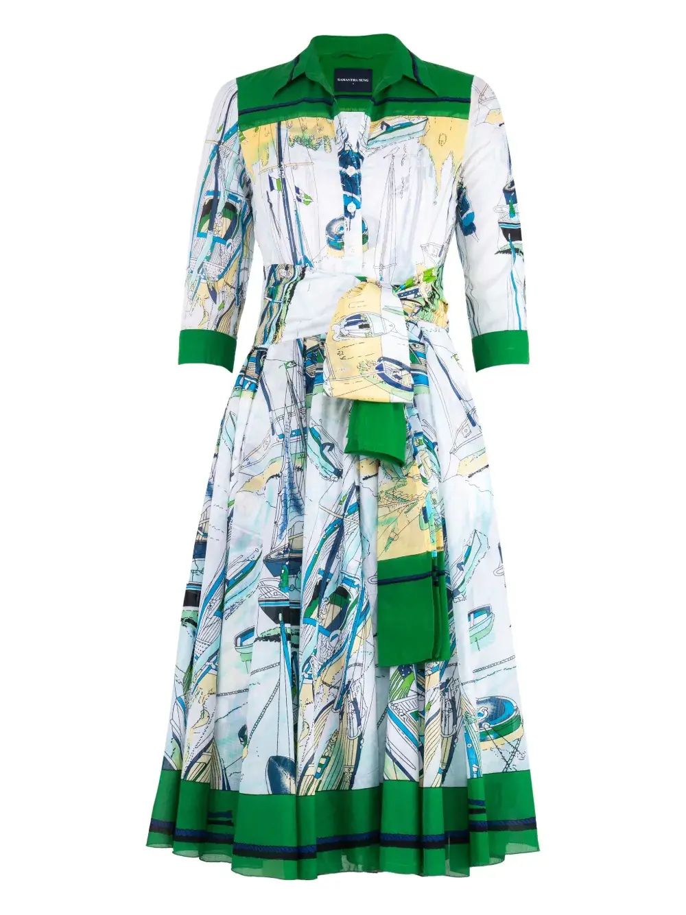 Платье миди Aster с поясом Samantha Sung, белый
Платье миди Aster с поясом Samantha Sung, белый