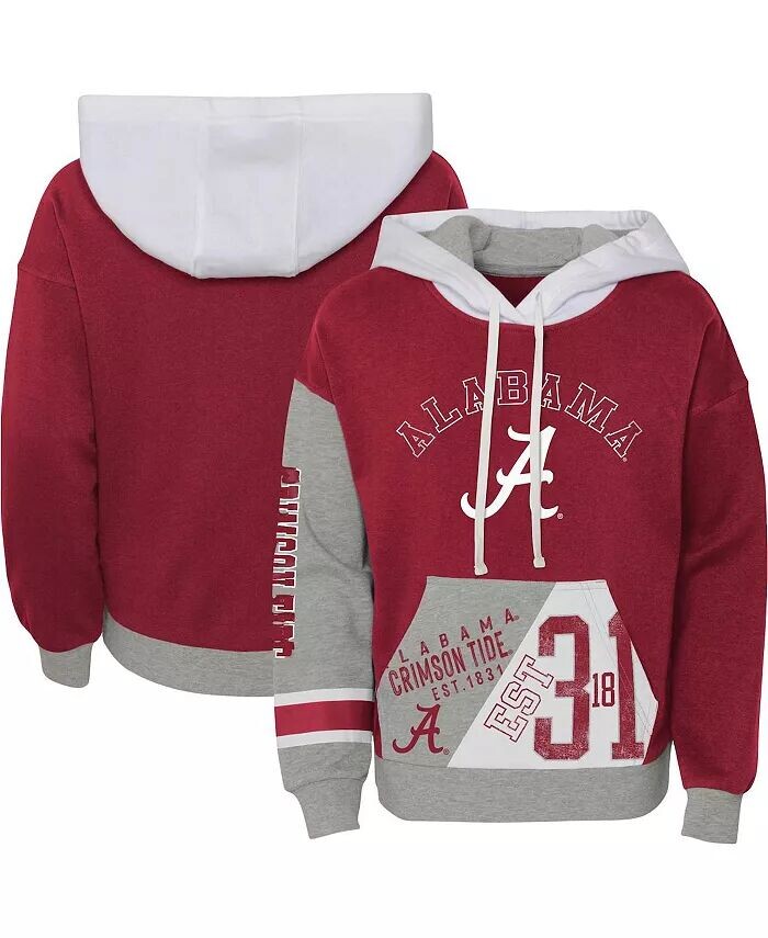 Толстовка с капюшоном из мягкого флиса для девочек, темно-красная, состаренная, Alabama Crimson Tide True Fan Outerstuff
Толстовка с капюшоном из мягкого флиса для девочек, темно-красная, состаренная, Alabama Crimson Tide True Fan Outerstuff
