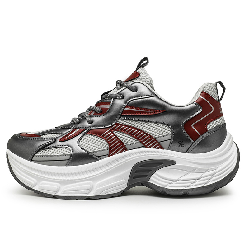 Colorful Creations Кроссовки мужские красные устойчивые к истиранию дышащие на низком ходу с утолщенной подошвой для увеличения роста, цвет Red
Colorful Creations Кроссовки мужские красные устойчивые к истиранию дышащие на низком ходу с утолщенной подошвой для увеличения роста, цвет Red