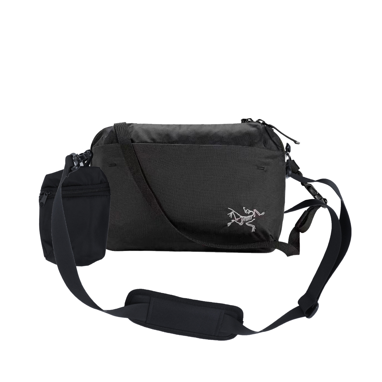 Arcteryx Полиамидная поясная сумка унисекс черная, Be Bold
Arcteryx Полиамидная поясная сумка унисекс черная, Be Bold