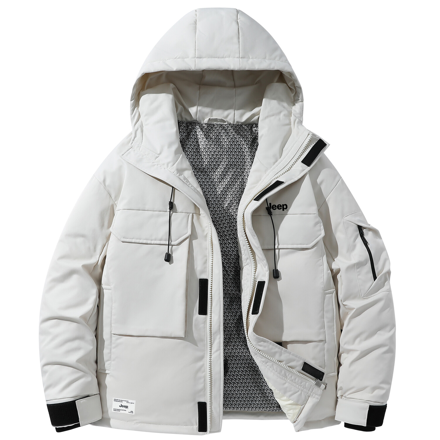 Пуховик унисекс Jeep, цвет Apricot
Пуховик унисекс Jeep, цвет Apricot