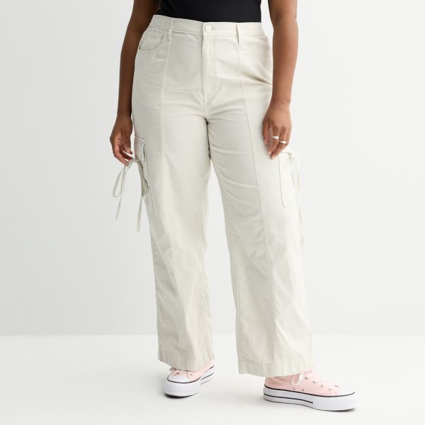 Юношеские брюки-карго свободного кроя с бантом и широкими штанинами плюс сайз So, цвет sahara wind
Юношеские брюки-карго свободного кроя с бантом и широкими штанинами плюс сайз So, цвет sahara wind