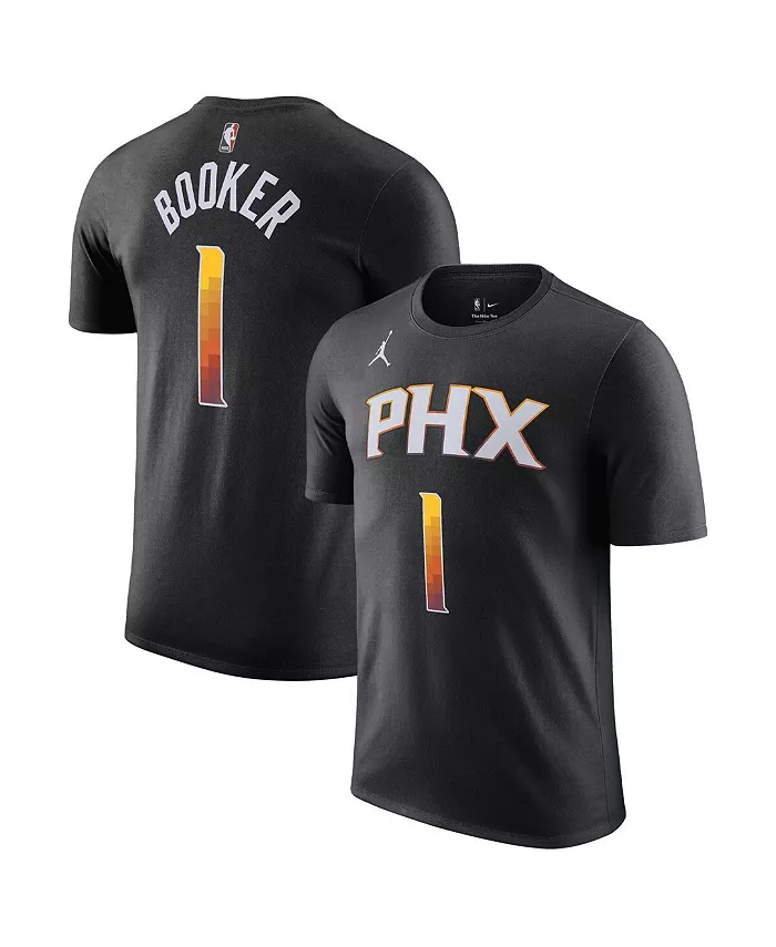 Мужская футболка Devin Booker Phoenix Suns 2022/23 Statement Edition с именем и номером (черная) Jordan
Мужская футболка Devin Booker Phoenix Suns 2022/23 Statement Edition с именем и номером (черная) Jordan