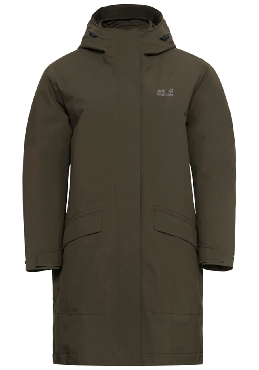 Уличное пальто JACK WOLFSKIN, оливковый
Уличное пальто JACK WOLFSKIN, оливковый