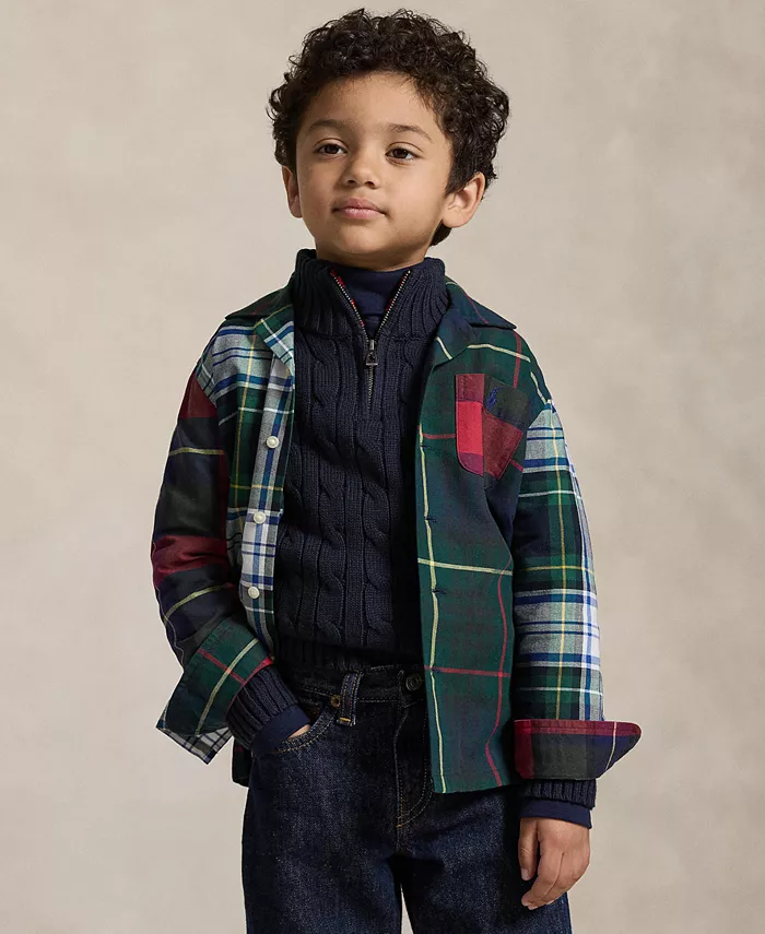 Мальчиковая веселая рубашка в клетку Oxford для возраста 2-7 лет Polo Ralph Lauren, мультиколор
Мальчиковая веселая рубашка в клетку Oxford для возраста 2-7 лет Polo Ralph Lauren, мультиколор
