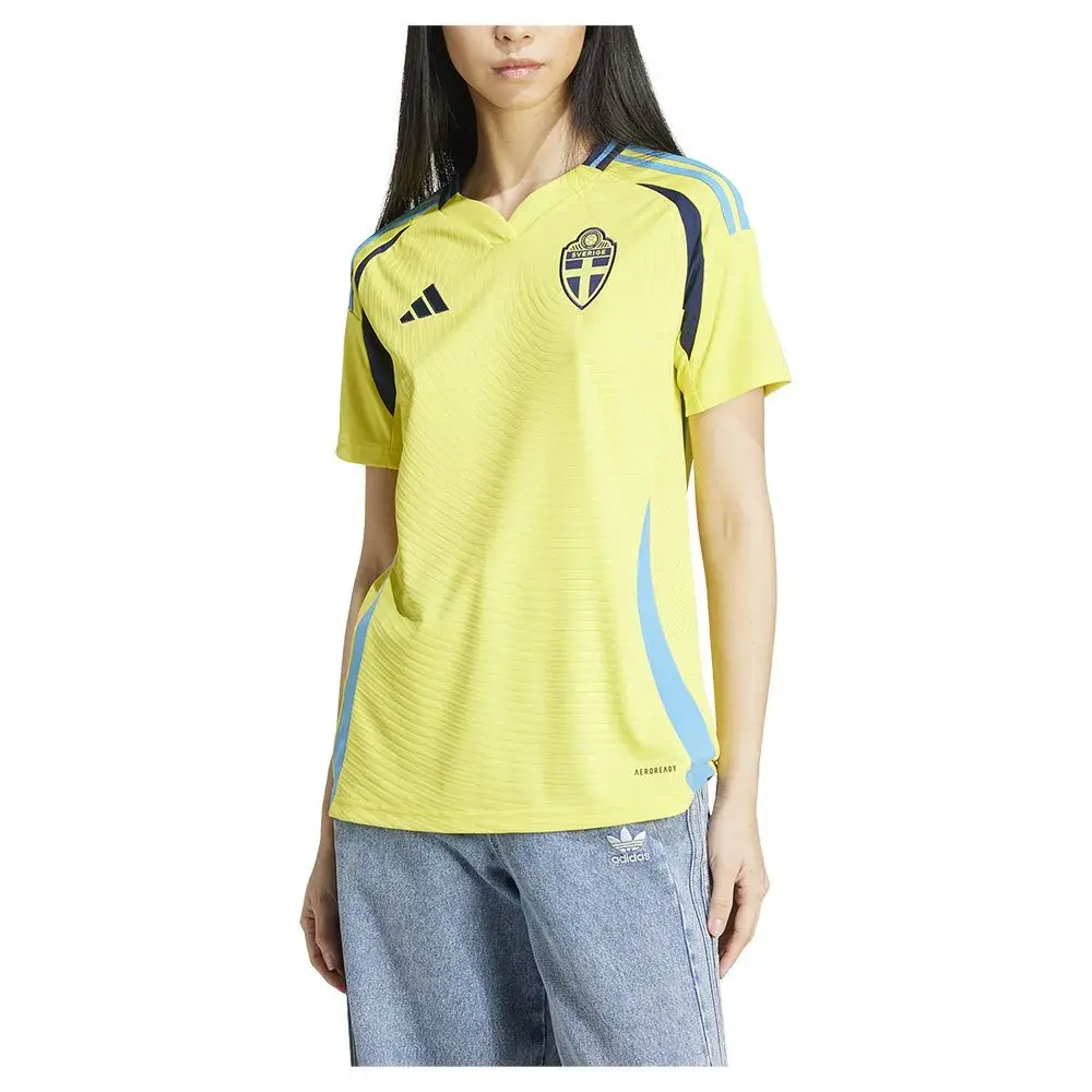 Футболка с коротким рукавом adidas Sweden 23/24 home Woman, желтый
Футболка с коротким рукавом adidas Sweden 23/24 home Woman, желтый