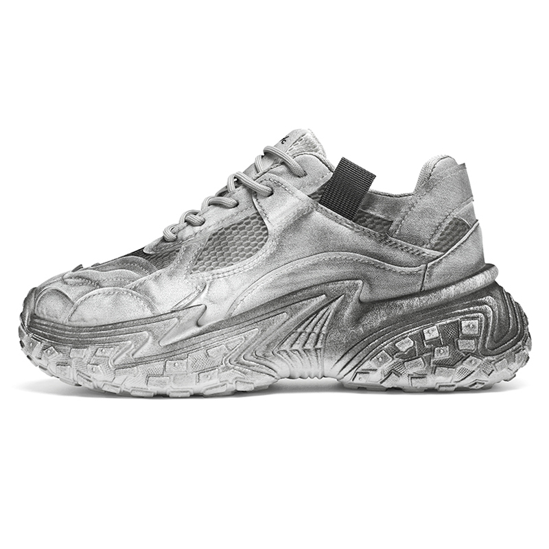 Colorful Creations Серые массивные кроссовки мужские с увеличенной высотой, устойчивые к истиранию и дышащие, цвет Gray
Colorful Creations Серые массивные кроссовки мужские с увеличенной высотой, устойчивые к истиранию и дышащие, цвет Gray