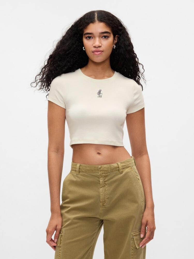 Укороченный топ Gap, бежевый
Укороченный топ Gap, бежевый