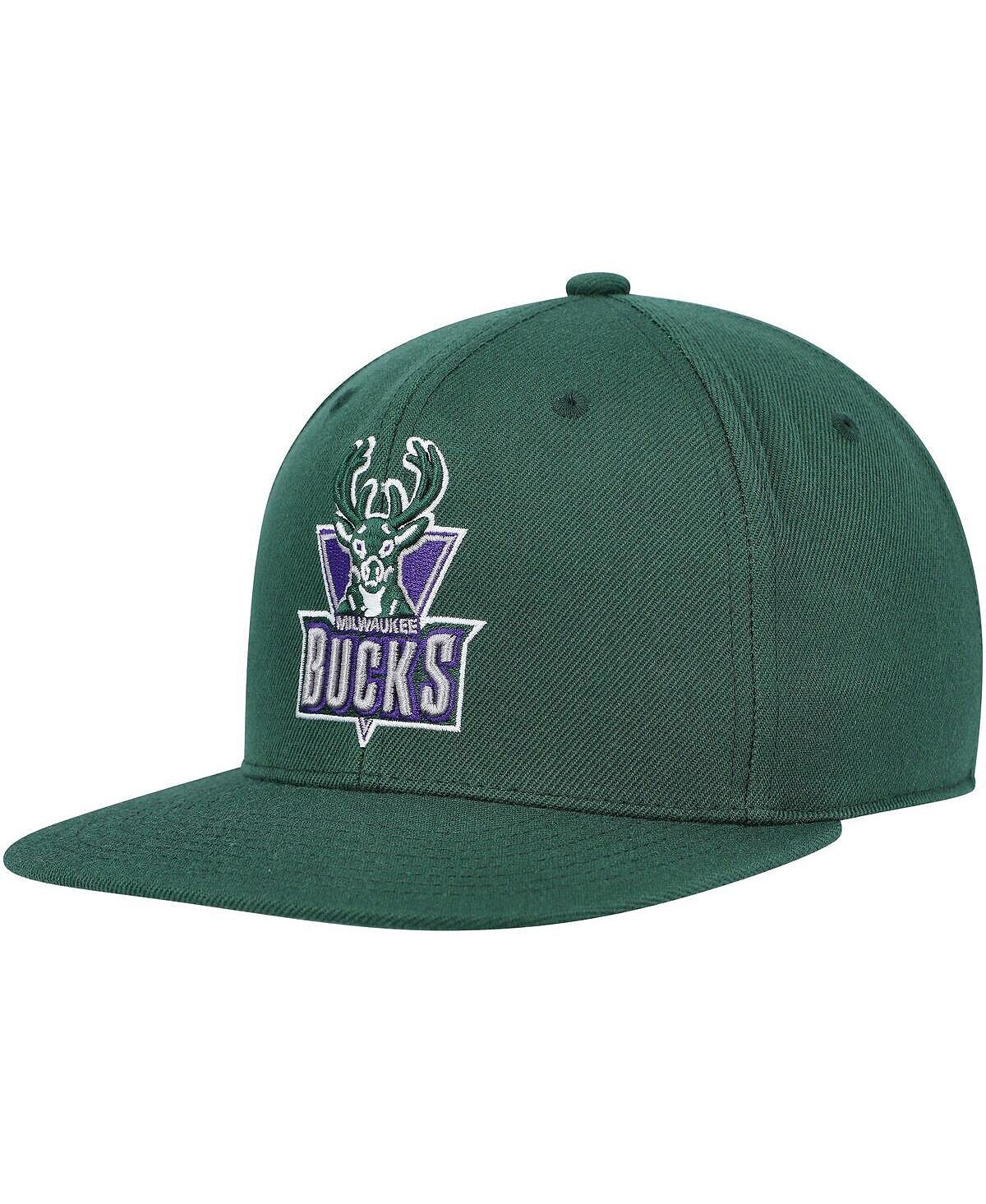 Мужская облегающая шляпа Hunter Green Milwaukee Bucks Hardwood Classics MVP Team Ground 2.0 Mitchell & Ness
Мужская облегающая шляпа Hunter Green Milwaukee Bucks Hardwood Classics MVP Team Ground 2.0 Mitchell & Ness