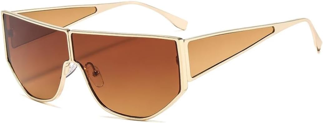 Ретро-солнцезащитные очки с толстой оправой и градиентным переходом цвета для женщин, стильные, для уличной фотосъемки, модные, для отдыха, мужские, с защитой от УФ-излучения UV400 UATXTAU, Tea
Ретро-солнцезащитные очки с толстой оправой и градиентным переходом цвета для женщин, стильные, для уличной фотосъемки, модные, для отдыха, мужские, с защитой от УФ-излучения UV400 UATXTAU, Tea