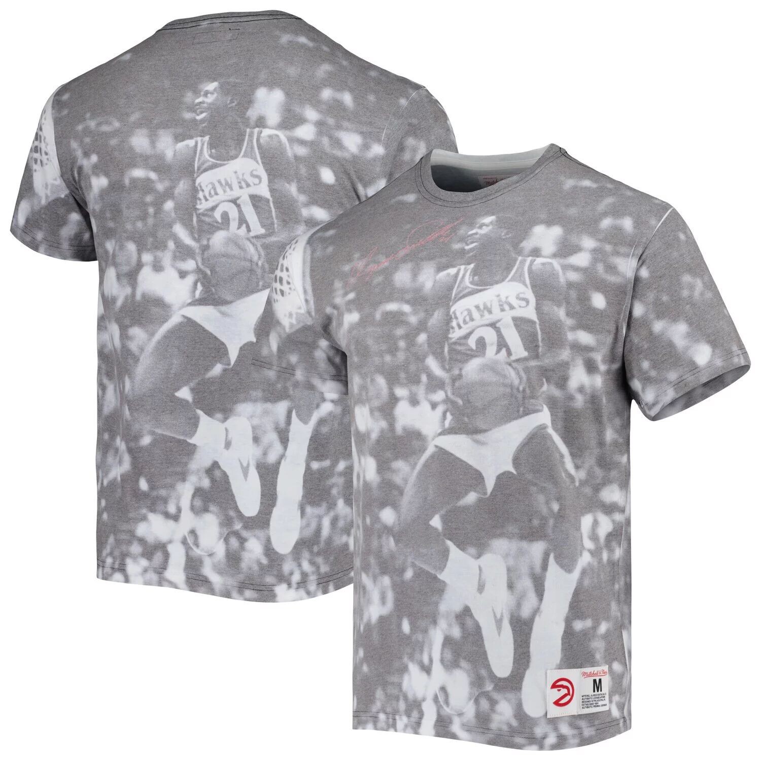 Мужская серая сублимированная футболка Mitchell & Ness Dominique Wilkins Atlanta Hawks Against The Rim, Серый, Мужская серая сублимированная футболка Mitchell & Ness Dominique Wilkins Atlanta Hawks Against The Rim
Мужская серая сублимированная футболка Mitchell & Ness Dominique Wilkins Atlanta Hawks Against The Rim, Серый, Мужская серая сублимированная футболка Mitchell & Ness Dominique Wilkins Atlanta Hawks Against The Rim