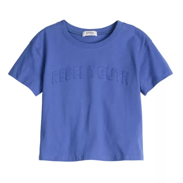 Футболка с вышивкой для девочек 7-16 лет Speechless, синий
Футболка с вышивкой для девочек 7-16 лет Speechless, синий