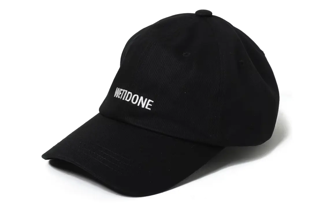 WE11DONE Хлопковая бейсболка мужская черная, Black
WE11DONE Хлопковая бейсболка мужская черная, Black