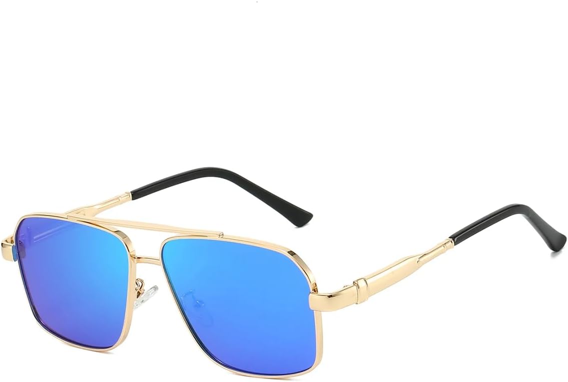 Винтажные солнцезащитные очки для мужчин, модные градиентные многоцветные повседневные очки для женщин, стильные солнцезащитные очки большого размера UUPTTPL, G-blue Coating
Винтажные солнцезащитные очки для мужчин, модные градиентные многоцветные повседневные очки для женщин, стильные солнцезащитные очки большого размера UUPTTPL, G-blue Coating