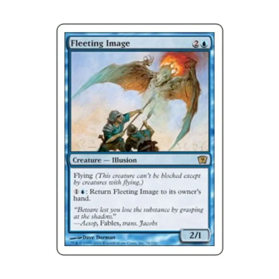 CCG Мимолетный образ (клавиша R), MTG - 9th Edition
CCG Мимолетный образ (клавиша R), MTG - 9th Edition