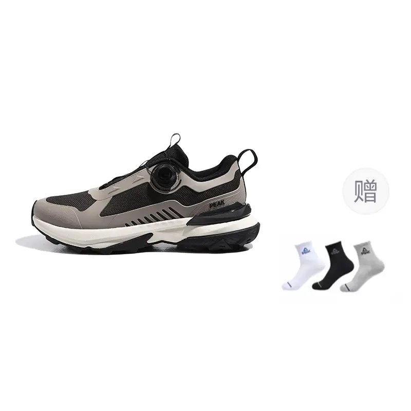 PEAK Мужские треккинговые полуботинки State Pole с амортизирующей стелькой, износостойким покрытием, цвет кофе с коричневым, в комплекте с носками, цвет Coffee/Brown+Socks
PEAK Мужские треккинговые полуботинки State Pole с амортизирующей стелькой, износостойким покрытием, цвет кофе с коричневым, в комплекте с носками, цвет Coffee/Brown+Socks