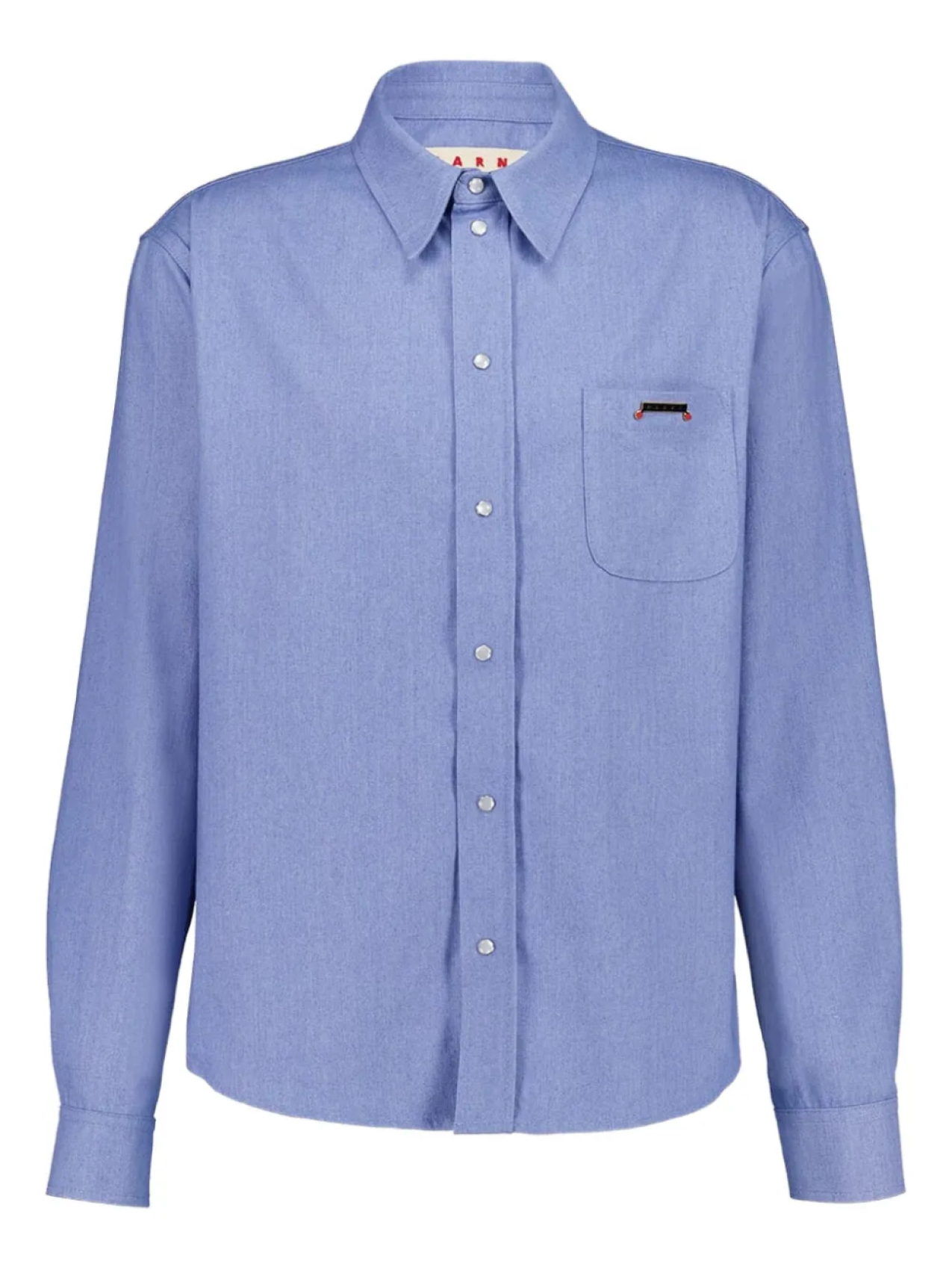Marni рубашка на пуговицах, синий
Marni рубашка на пуговицах, синий