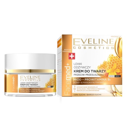 Facemed+ 3 в 1 Легкий питательный крем для лица против сухости, 50 мл Eveline Cosmetics
Facemed+ 3 в 1 Легкий питательный крем для лица против сухости, 50 мл Eveline Cosmetics