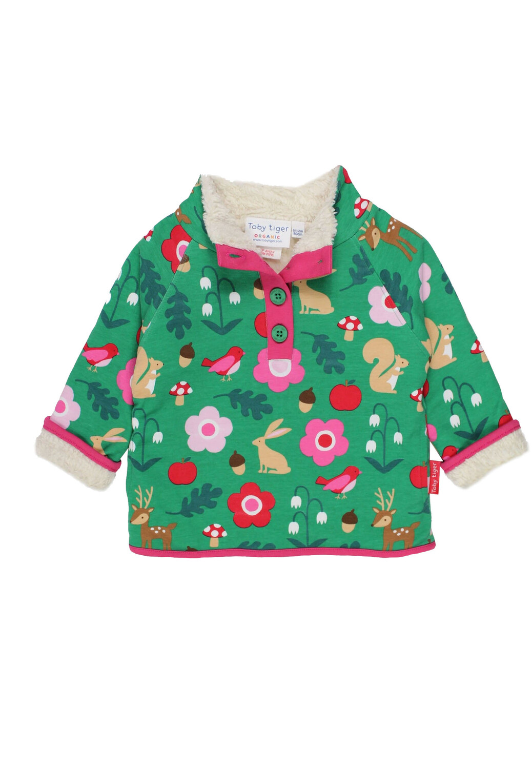 Толстовка Toby Tiger mit Fleece gefüttert und Wald Print, зеленый
Толстовка Toby Tiger mit Fleece gefüttert und Wald Print, зеленый