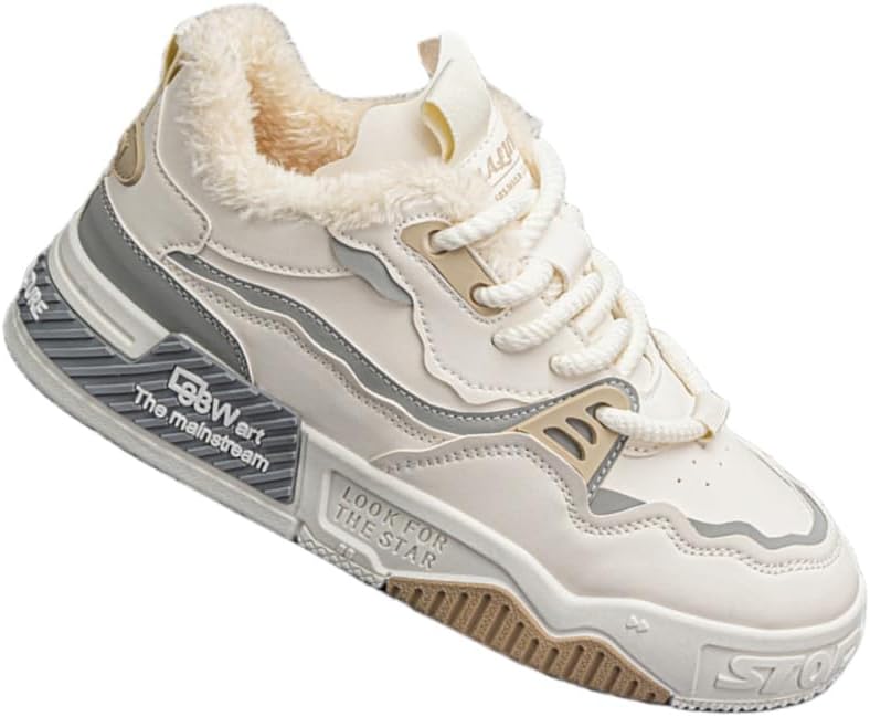 Мужские высокие спортивные кроссовки большого размера с плотной подкладкой, обеспечивающей тепло и комфорт. Подходят для активного отдыха на улице и повседневной носки Clolinde, бежевый
Мужские высокие спортивные кроссовки большого размера с плотной подкладкой, обеспечивающей тепло и комфорт. Подходят для активного отдыха на улице и повседневной носки Clolinde, бежевый