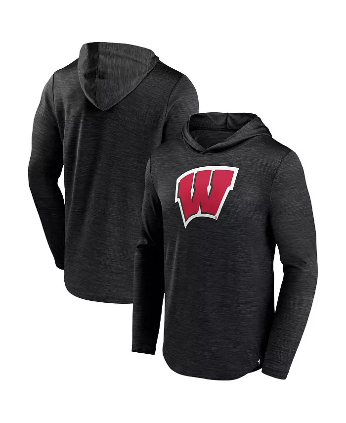 Мужская переходная толстовка-футболка Heather Black Wisconsin Badgers Fanatics
Мужская переходная толстовка-футболка Heather Black Wisconsin Badgers Fanatics