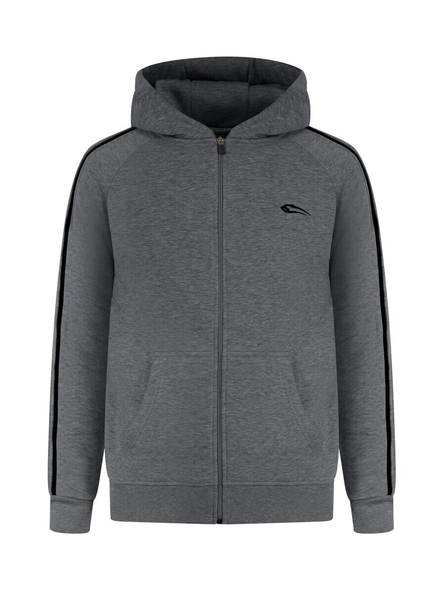 Толстовка с капюшоном на молнии Smilodox Zip-Up Hoodie, антрацит 
Толстовка с капюшоном на молнии Smilodox Zip-Up Hoodie, антрацит