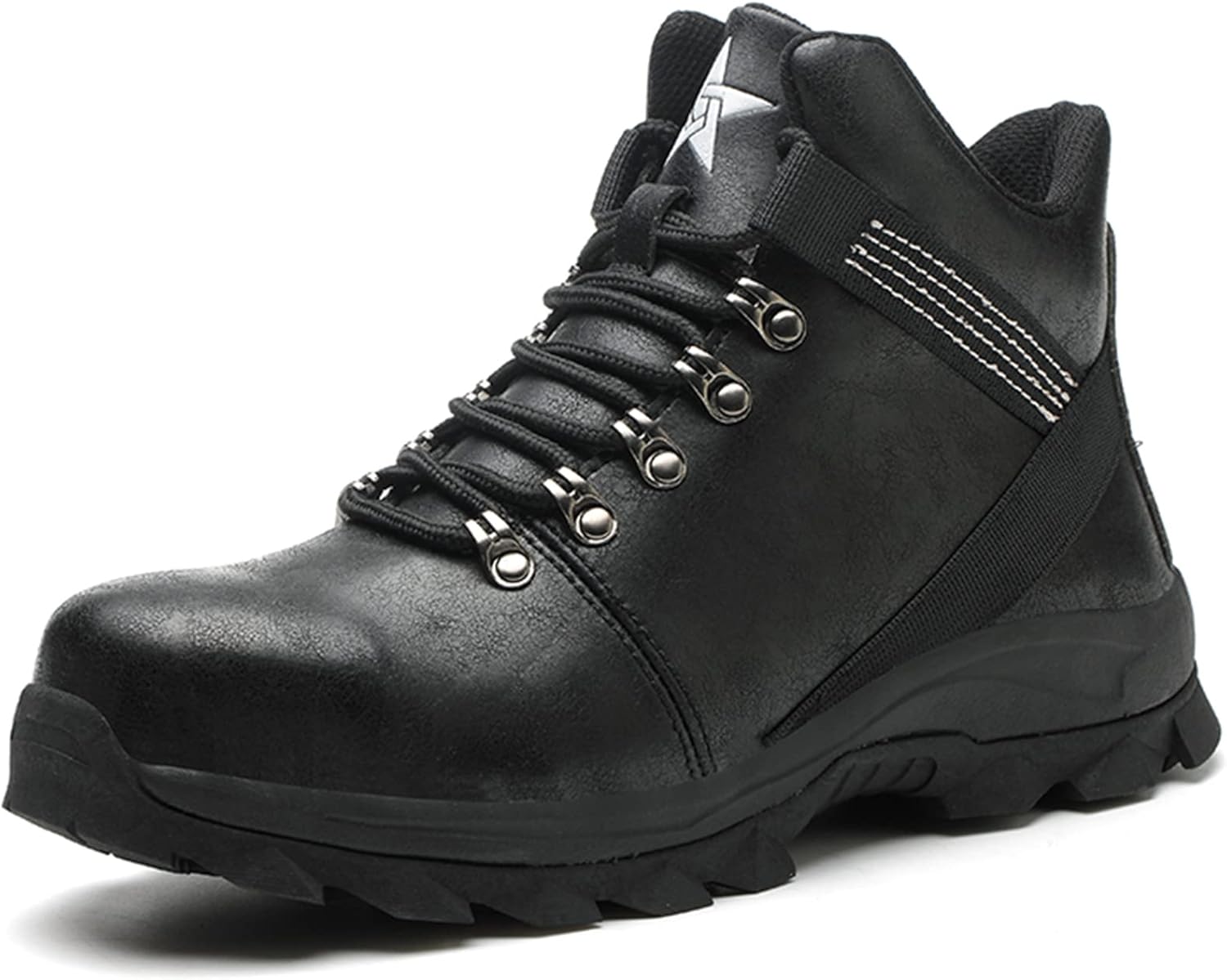 Водонепроницаемые ботинки с стальным носком Tanleewa для мужчин, кожаная защитная обувь, противоскользящие походные ботинки, промышленная строительная обувь, модные мотоциклетные ботинки, черный
Водонепроницаемые ботинки с стальным носком Tanleewa для мужчин, кожаная защитная обувь, противоскользящие походные ботинки, промышленная строительная обувь, модные мотоциклетные ботинки, черный