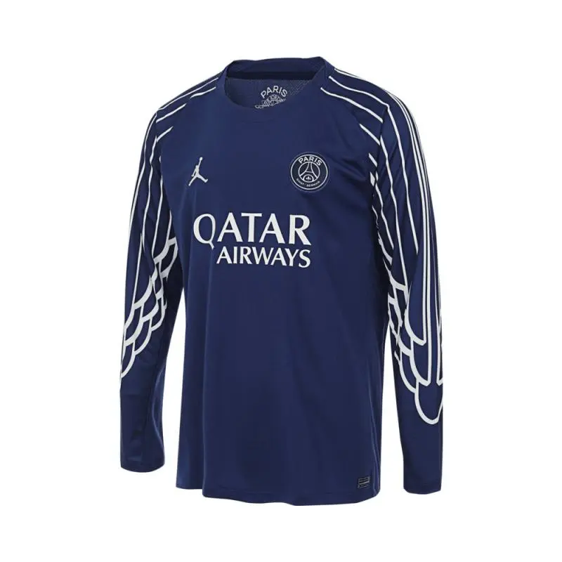 Футболка Paris Saint Germain 2024/25 Stadium Fourth мужская Dri FIT реплика с длинными рукавами Jordan, синий
Футболка Paris Saint Germain 2024/25 Stadium Fourth мужская Dri FIT реплика с длинными рукавами Jordan, синий
